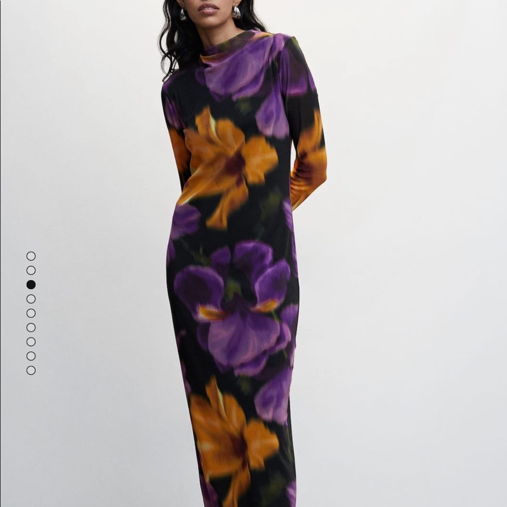 Floral mango dress